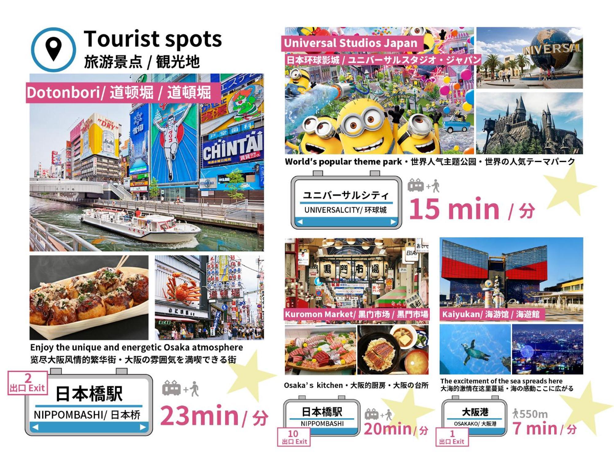 Bijou Suites Nagomi Osaka Luaran gambar